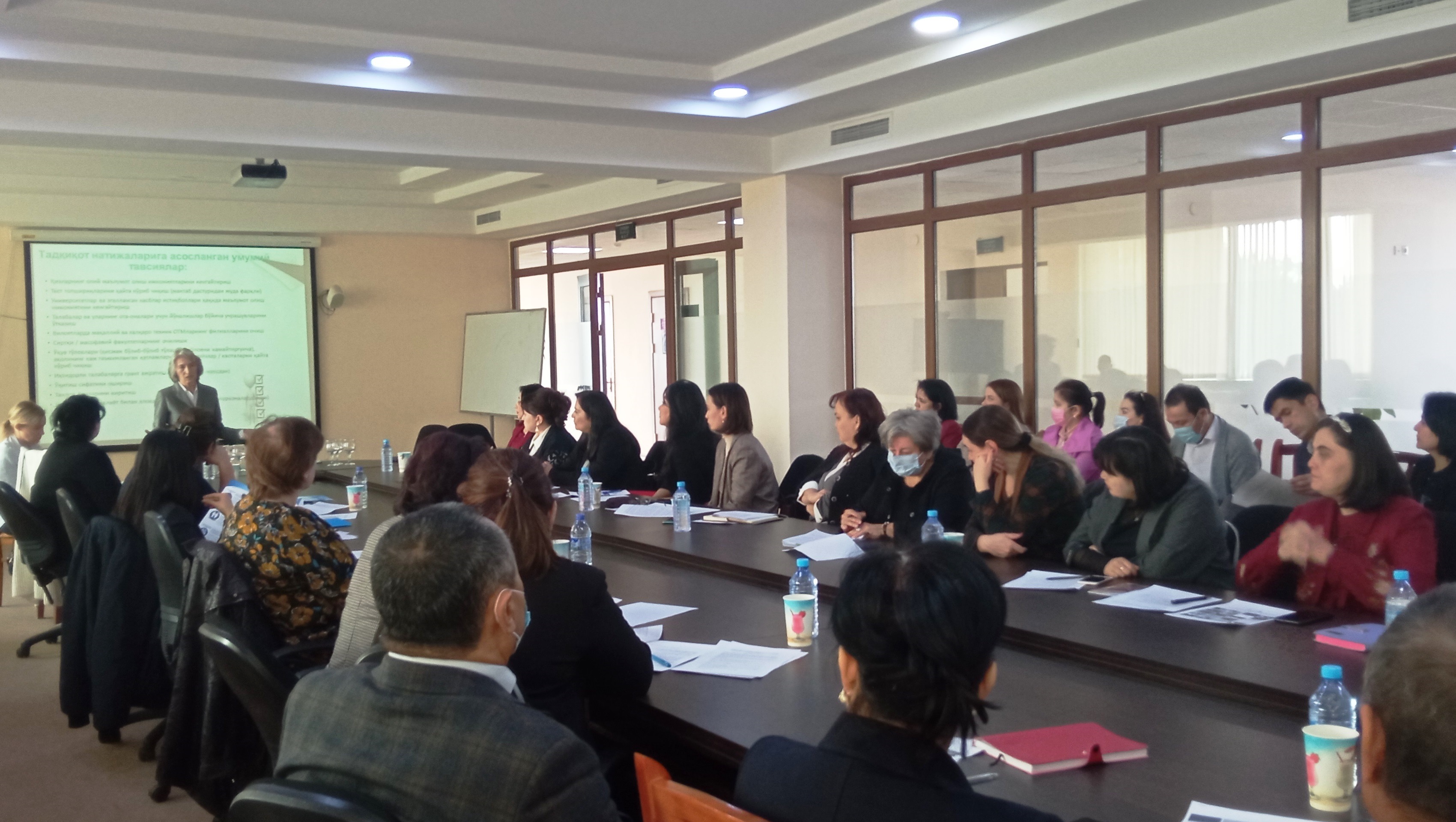 Training seminars in ninety-one universities of Uzbekistan